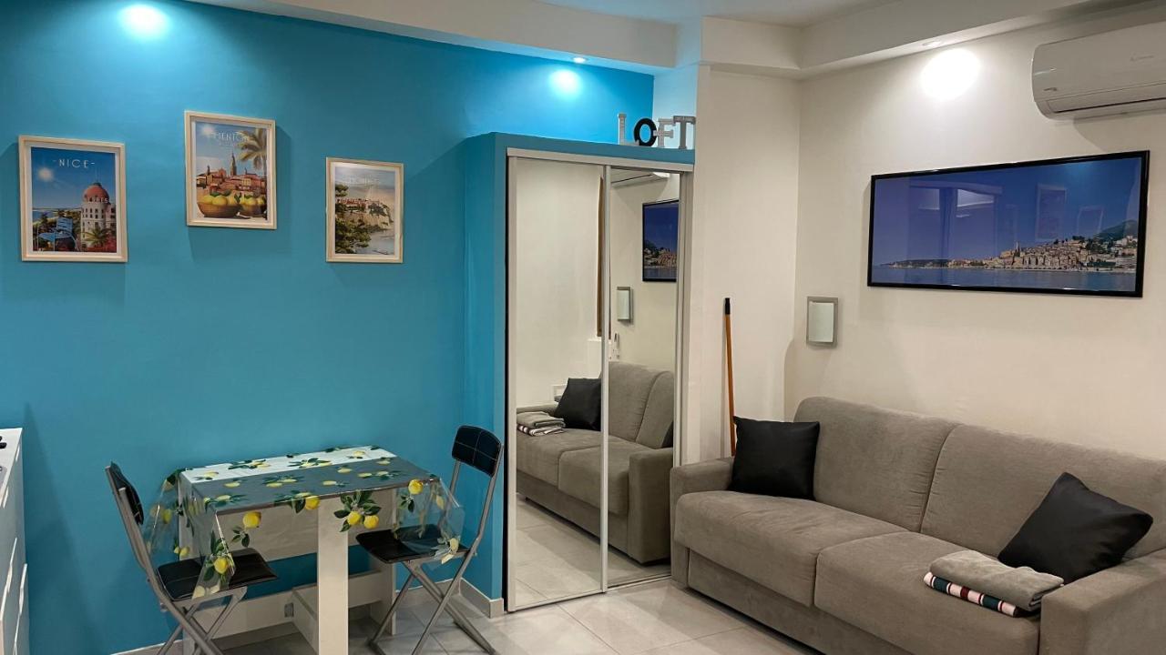 Studio Rue Pietonne Proche Plage Mentona Zewnętrze zdjęcie